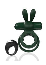 Load image into Gallery viewer, Screaming O Ohare Remote Control Rechargeable Silicone Vibrating Cock Ring - Green
