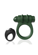 Load image into Gallery viewer, Screaming O Switch Remote Controlled Silicone Rechargeable Vibrating Ring - Green
