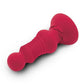 Secret Kisses Remote Control Thrusting Rechargeable Silicone Rosebud Buttplug