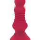 Secret Kisses Remote Control Thrusting Rechargeable Silicone Rosebud Buttplug