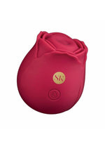 Load image into Gallery viewer, Secret Kisses Rosegasm So Thorny Rechargeable Silicone Vibrator - Red
