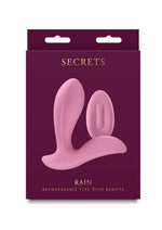 Load image into Gallery viewer, Secrets Rain Rechargeable Silicone Vibrator with Remote - Pink
