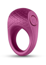 Load image into Gallery viewer, Seduction Levi Rechargeable Silicone Cock Ring - Red

