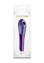 Load image into Gallery viewer, Seduction Nuvo Rechargeable Silicone Air Pulse Clitoral Stimulator - Purple
