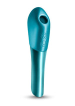 Load image into Gallery viewer, Seduction Nuvo Rechargeable Silicone Air Pulse Clitoral Stimulator - Teal
