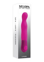 Load image into Gallery viewer, Selopa G Wow Silicone G-Spot Vibrator - Pink
