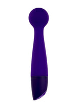 Load image into Gallery viewer, Selopa Gumball Rechargeable Silicone Vibrating Wand - Purple