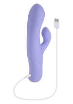 Load image into Gallery viewer, Selopa Lavender Love Rechargeable Silicone Dual Vibrator