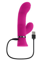 Load image into Gallery viewer, Selopa Next Wave Rechargeable Silicone Rabbit Vibrator
