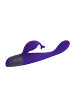 Load image into Gallery viewer, Selopa Plum Passion Rechargeable Silicone Vibrator with Clitoral Stimulator
