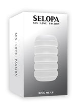 Load image into Gallery viewer, Selopa Ring Me Up Dual End Stroker - Clear
