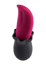 Load image into Gallery viewer, Selopas Tongue Teaser Rechargeable Silicone Clitoral Stimulator - Black