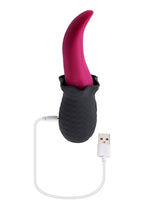 Load image into Gallery viewer, Selopas Tongue Teaser Rechargeable Silicone Clitoral Stimulator