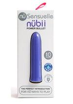 Load image into Gallery viewer, Sensuelle Nubii 15 Function Rechargeable Bullet Vibrator - Purple/Ultra Violet
