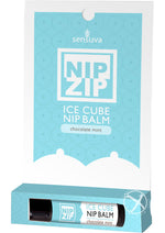 Load image into Gallery viewer, Sensuva Nip Zip Ice Cube Nip Balm Chocolate Mint Flavor - Chocolate

