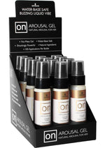 Load image into Gallery viewer, Sensuva On Arousal Gel Natural Arousal For Her Coffee Cake Flavor - 1oz - 12 Per Display
