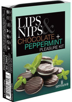 Load image into Gallery viewer, Sensuva Pheromone Infused Lips N Nips Pleasure Kit - Chocolate/Mint
