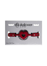 Load image into Gallery viewer, Sex and Mischief Amor Ball Gag - Black/Red
