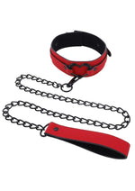 Load image into Gallery viewer, Sex and Mischief Amor Collar and Leash - Black/Rose Gold