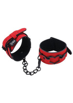 Load image into Gallery viewer, Sex and Mischief Amor Handcuffs - Black/Rose Gold