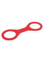 Load image into Gallery viewer, Sex and Mischief Amor Silicone Cuffs - Red - Small