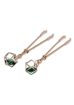 Load image into Gallery viewer, Sex and Mischief Indica Crystal Nipple Clips
