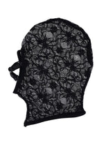 Load image into Gallery viewer, Sex and Mischief Lace Hush Hood - Black