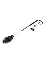 Load image into Gallery viewer, Sex and Mischief Lace Silicone Crop - Black/Silver