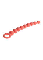 Load image into Gallery viewer, Sex and Mischief Peaches N Creame Silicone Anal Beads
