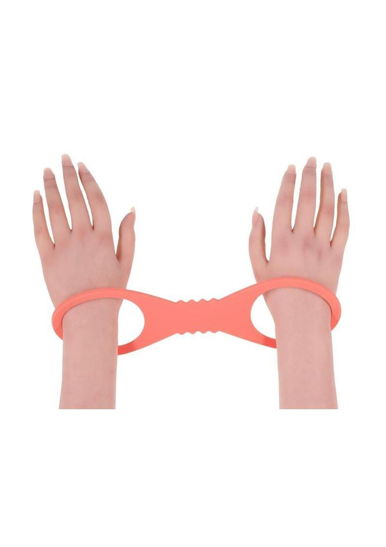 Sex and Mischief Peaches N Creame Silicone Cuffs