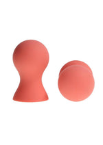 Load image into Gallery viewer, Sex and Mischief Peaches 'N Creame Silicone Nipple Suckers - Orange