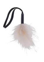 Load image into Gallery viewer, Sex and Mischief Peaches N Creame Wrist Feather Tickler
