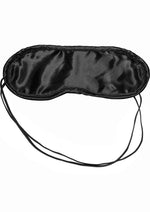 Load image into Gallery viewer, Sex and Mischief Satin Blindfold - Black
