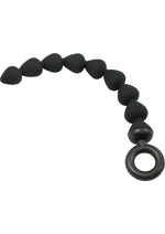 Load image into Gallery viewer, Sex and Mischief Silicone Anal Beads - Black
