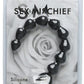 Sex and Mischief Silicone Anal Beads - Black