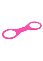 Load image into Gallery viewer, Sex and Mischief Silicone Cuffs - Hot Pink/Pink - Large