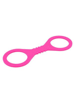 Load image into Gallery viewer, Sex and Mischief Silicone Cuffs - Hot Pink/Pink - Small