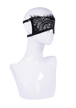 Load image into Gallery viewer, Sex and Mischief Veiled Vision Lace Blindfold
