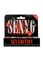 Load image into Gallery viewer, Sexy 6 Sex Ed Dice Game Couples Play - Red