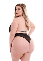 Load image into Gallery viewer, Sexy Eco Lace Teddy - Black - Queen
