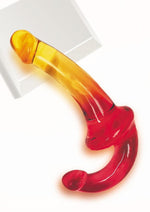 Load image into Gallery viewer, Shades Gradient Jelly Strapless Strap-On - Pink/Yellow
