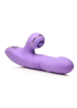 Load image into Gallery viewer, Shegasm Pro-Thrust Max Rechargeable Silicone Thrusting and Pulsing Rabbit - Purple