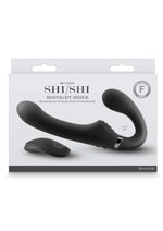 Load image into Gallery viewer, Shi/Shi Midnight Rider Rechargeable Silicone Dual End Strapless Strap-On - Black
