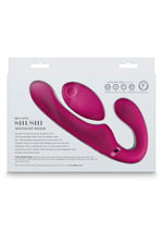 Load image into Gallery viewer, Shi/Shi Midnight Rider Rechargeable Silicone Dual End Strapless Strap-On
