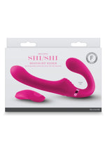 Load image into Gallery viewer, Shi/Shi Midnight Rider Rechargeable Silicone Dual End Strapless Strap-On - Pink
