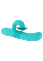 Load image into Gallery viewer, Show Stopper Rechargeable Silicone Dual Vibrator with Clitoral Stimulator
