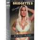 Signature Strokers Bridgette B Ultraskyn Pocket Masturbator - Pussy - Flesh/Vanilla