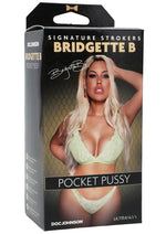 Load image into Gallery viewer, Signature Strokers Bridgette B Ultraskyn Pocket Masturbator - Pussy - Flesh/Vanilla
