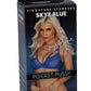 Signature Strokers Skye Blue Ultraskyn Pocket Masturbator - Pussy - Vanilla