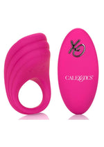 Load image into Gallery viewer, Silicone Remote Pleasure Ring Silicone Waterproof Rechargeable - Pink
